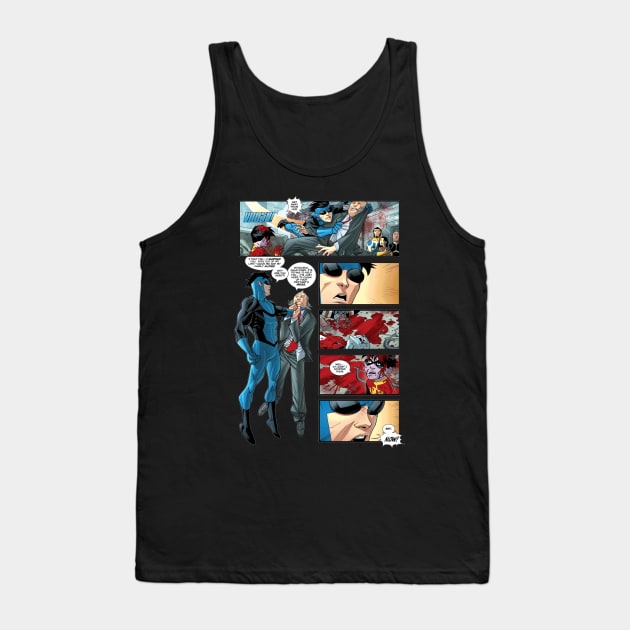 invincible comic strip Tank Top by super villain